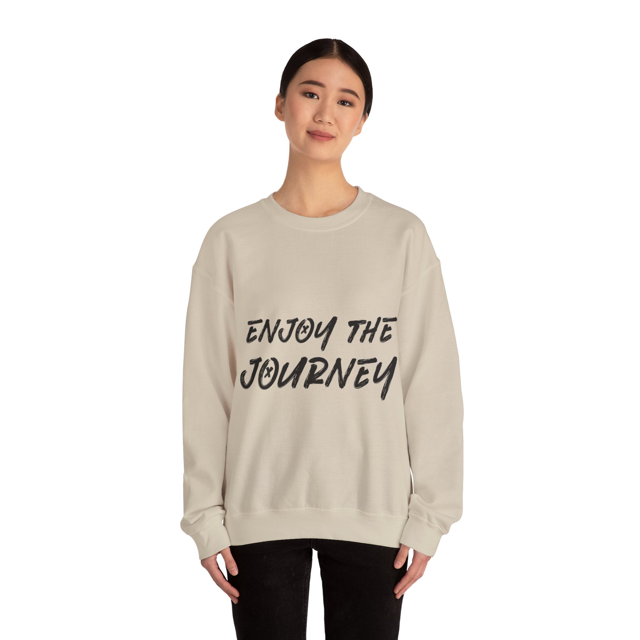 Image of Sudadera unisex de cuello redondo Heavy Blend™: cómoda, duradera y ecológica para una comodidad durante todo el año